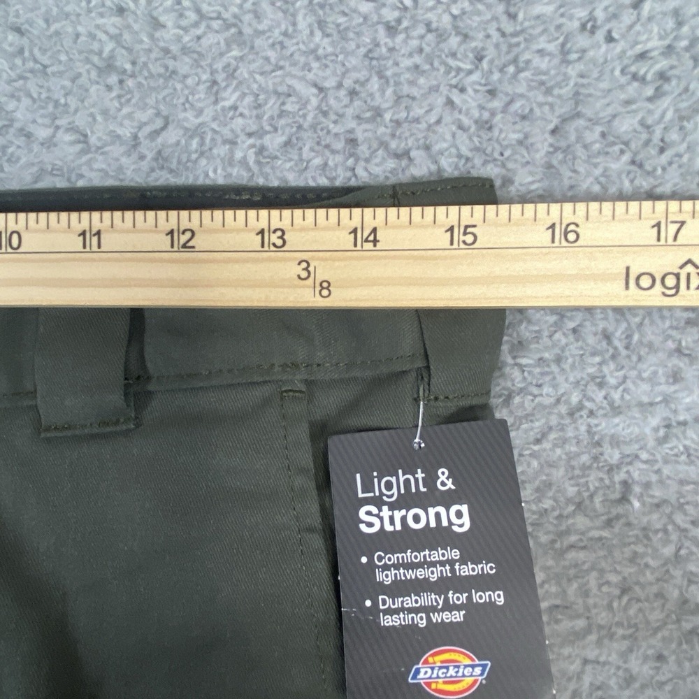 Dickies Pants 30x30 Green Slim Fit Tapered Leg‎ Flex Twill NWT - Picture 8 of 15